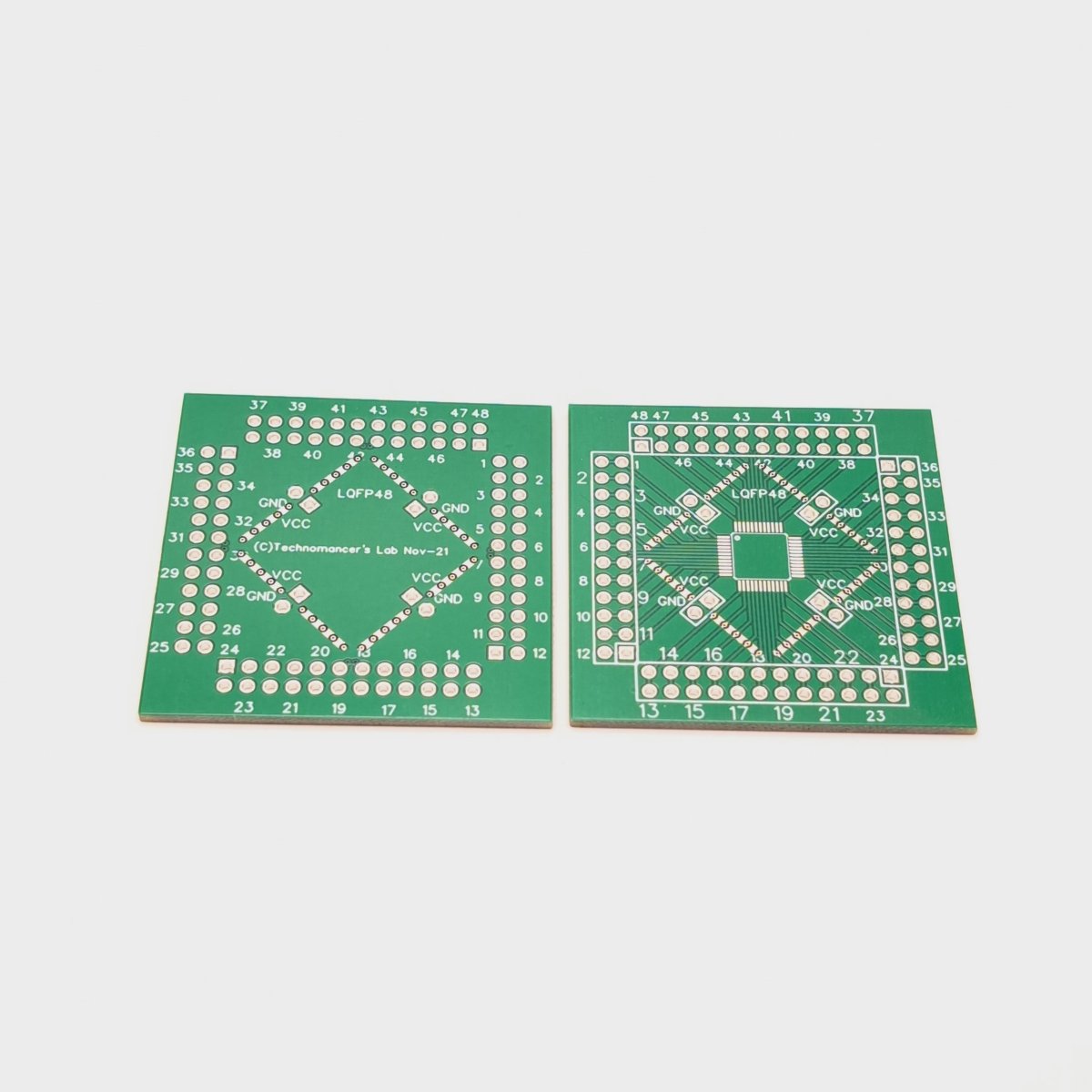 IC Development Kit: 11 Prototype Boards for TQFP, UFQFPN, VFQFPN, SSOP, LQFP, and SOIC - D - Perfect for Electronics Prototyping - Technomancer's Lab, Inc