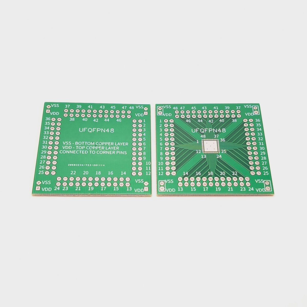 IC Development Kit: 11 Prototype Boards for TQFP, UFQFPN, VFQFPN, SSOP, LQFP, and SOIC - D - Perfect for Electronics Prototyping - Technomancer's Lab, Inc